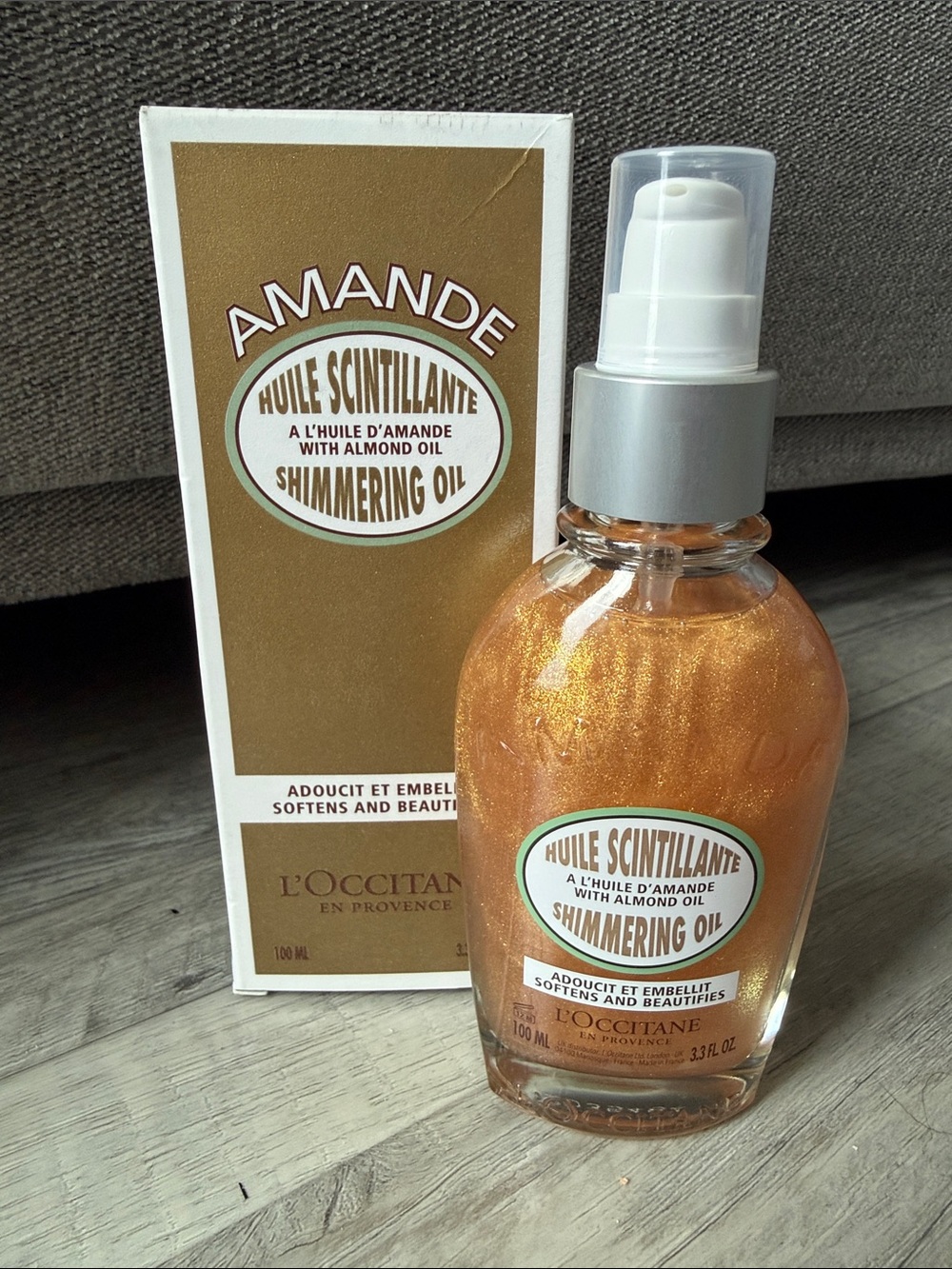 L'OCCITANE Shimmering Almond Oil - Golden Bronze BRAND NEW!